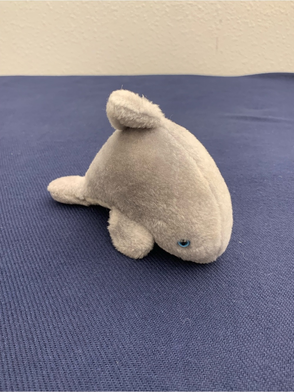 Vintage sea world Plush Gray Dolphin